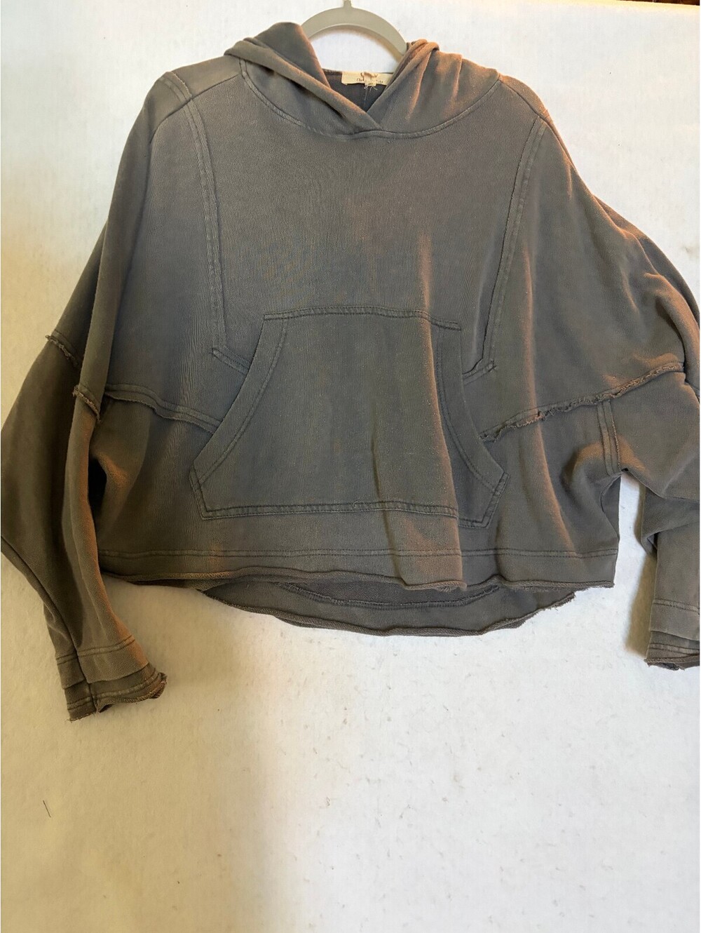 C+V Sun Hoodie in Brown, Size Small